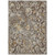 10' X 14' Brown And Coffee Floral Washable Indoor Outdoor Area Rug 10' X 14' Brown And Coffee Floral Washable Indoor Outdoor Area Rug