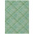 10' X 14' Aqua And Teal Blue Plaid Washable Indoor Outdoor Area Rug 10' X 14' Aqua And Teal Blue Plaid Washable Indoor Outdoor Area Rug