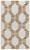 5' X 8' Natural And Ivory Jute Geometric Hand Woven Area Rug 5' X 8' Natural And Ivory Jute Geometric Hand Woven Area Rug