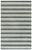 5' X 8' Gray Ivory And Charcoal Wool Striped Hand Tufted Area Rug 5' X 8' Gray Ivory And Charcoal Wool Striped Hand Tufted Area Rug
