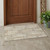 3' X 5' Beige And Brown Striped Washable Indoor Outdoor Area Rug 3' X 5' Beige And Brown Striped Washable Indoor Outdoor Area Rug