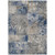 9' X 12' Navy Blue And Blue Botanical Leaves Washable Indoor Outdoor Area Rug 9' X 12' Navy Blue And Blue Botanical Leaves Washable Indoor Outdoor Area Rug