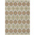 3' X 5' Cream And Ivory Striped Washable Indoor Outdoor Area Rug 3' X 5' Cream And Ivory Striped Washable Indoor Outdoor Area Rug