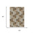 8' X 10' Chocolate And Brown Patchwork Washable Indoor Outdoor Area Rug 8' X 10' Chocolate And Brown Patchwork Washable Indoor Outdoor Area Rug
