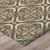 5' X 8' Chocolate And Brown Geometric Washable Indoor Outdoor Area Rug 5' X 8' Chocolate And Brown Geometric Washable Indoor Outdoor Area Rug