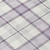 8' X 10' Lavender Purple And Gray Plaid Washable Indoor Outdoor Area Rug