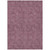 5' X 8' Eggplant And Ivory Geometric Washable Indoor Outdoor Area Rug 5' X 8' Eggplant And Ivory Geometric Washable Indoor Outdoor Area Rug