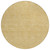 8' Gold And Ivory Round Geometric Washable Indoor Outdoor Area Rug