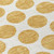 9' X 12' Gold And Ivory Polka Dot Washable Indoor Outdoor Area Rug 9' X 12' Gold And Ivory Polka Dot Washable Indoor Outdoor Area Rug