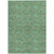 9' X 12' Sage Fern Green And Peach Geometric Washable Indoor Outdoor Area Rug 9' X 12' Sage Fern Green And Peach Geometric Washable Indoor Outdoor Area Rug