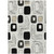 10' X 14' Ivory Black And Beige Geometric Washable Indoor Outdoor Area Rug 10' X 14' Ivory Black And Beige Geometric Washable Indoor Outdoor Area Rug