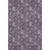 10' X 14' Plum And Ivory Floral Washable Area Rug With UV Protection 10' X 14' Plum And Ivory Floral Washable Area Rug With UV Protection