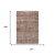 9' X 12' Coral Gray And Silver Striped Washable Area Rug With UV Protection 9' X 12' Coral Gray And Silver Striped Washable Area Rug With UV Protection