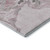 3' X 5' Pink Blue And Silver Abstract Washable Area Rug With UV Protection 3' X 5' Pink Blue And Silver Abstract Washable Area Rug With UV Protection