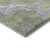 8' X 10' Artichoke Green Lavender And Ivory Abstract Washable Area Rug With UV Protection 8' X 10' Artichoke Green Lavender And Ivory Abstract Washable Area Rug With UV Protection