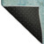 9' X 12' Teal Gold And Olive Green Abstract Washable Area Rug With UV Protection