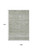 9' X 12' Green Gold And Ivory Striped Washable Area Rug With UV Protection 9' X 12' Green Gold And Ivory Striped Washable Area Rug With UV Protection