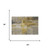 3' X 5' Granite Gray And Gold Abstract Washable Area Rug With UV Protection