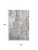 10' X 14' Brown And Ivory Abstract Washable Area Rug With UV Protection
