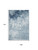 9' X 12' Blue And Ivory Abstract Washable Area Rug With UV Protection 9' X 12' Blue And Ivory Abstract Washable Area Rug With UV Protection