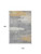 10' X 14' Gold Gray And Ivory Abstract Washable Area Rug With UV Protection 10' X 14' Gold Gray And Ivory Abstract Washable Area Rug With UV Protection