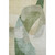 3' X 5' Sage And Beige Abstract Washable Area Rug With UV Protection