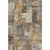 8' X 10' Brown And Beige Abstract Washable Area Rug With UV Protection