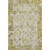 9' X 12' Gold And Ivory Patchwork Washable Area Rug With UV Protection