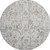 8' Taupe And Ivory Patchwork Washable Round Rug With UV Protection 8' Taupe And Ivory Patchwork Washable Round Rug With UV Protection