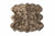 5' X 6' Taupe Wool Sheepskin Handmade Area Rug 5' X 6' Taupe Wool Sheepskin Handmade Area Rug