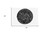 6' X 6' Grey Round Faux Fur Washable Non Skid Area Rug 6' X 6' Grey Round Faux Fur Washable Non Skid Area Rug