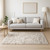5' X 8' Chocolate Faux Fur Ombre Non Skid Area Rug 5' X 8' Chocolate Faux Fur Ombre Non Skid Area Rug