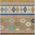 5' X 8' Gold And Brown Southwestern Washable Indoor Outdoor Area Rug 5' X 8' Gold And Brown Southwestern Washable Indoor Outdoor Area Rug