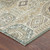 5' X 8' Beige And Ivory Oriental Washable Indoor Outdoor Area Rug