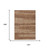9' X 12' Orange And Chocolate Abstract Washable Indoor Outdoor Area Rug