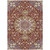 3' X 5' Burgundy And Red Damask Washable Indoor Outdoor Area Rug 3' X 5' Burgundy And Red Damask Washable Indoor Outdoor Area Rug