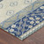 10' X 14' Navy Blue And Copper Striped Washable Indoor Outdoor Area Rug 10' X 14' Navy Blue And Copper Striped Washable Indoor Outdoor Area Rug