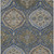 3' X 5' Navy Blue And Linen Ogee Washable Indoor Outdoor Area Rug 3' X 5' Navy Blue And Linen Ogee Washable Indoor Outdoor Area Rug