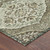 8' X 10' Olive Green And Blue Ogee Washable Indoor Outdoor Area Rug 8' X 10' Olive Green And Blue Ogee Washable Indoor Outdoor Area Rug