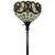 62" Beige Torchiere Floor Lamp With Red And White Flowers Glass Dome Shade 62" Beige Torchiere Floor Lamp With Red And White Flowers Glass Dome Shade