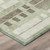 9' X 12' Green And Ivory Striped Washable Indoor Outdoor Area Rug 9' X 12' Green And Ivory Striped Washable Indoor Outdoor Area Rug