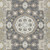 5' X 8' Graphite And Gray Floral Medallion Washable Indoor Outdoor Area Rug 5' X 8' Graphite And Gray Floral Medallion Washable Indoor Outdoor Area Rug
