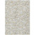 5' X 8' Ivory And Silver Geometric Washable Indoor Outdoor Area Rug 5' X 8' Ivory And Silver Geometric Washable Indoor Outdoor Area Rug