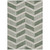 8' X 10' Green And Ivory Geometric Washable Indoor Outdoor Area Rug 8' X 10' Green And Ivory Geometric Washable Indoor Outdoor Area Rug