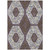 9' X 12' Plum And Eggplant Tribal Washable Indoor Outdoor Area Rug 9' X 12' Plum And Eggplant Tribal Washable Indoor Outdoor Area Rug