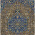 3' X 5' Navy Blue And Brown Floral Medallion Washable Indoor Outdoor Area Rug 3' X 5' Navy Blue And Brown Floral Medallion Washable Indoor Outdoor Area Rug
