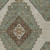 9' X 12' Green And Taupe Geometric Washable Indoor Outdoor Area Rug 9' X 12' Green And Taupe Geometric Washable Indoor Outdoor Area Rug
