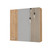 24" Natural Wood Floating Double Door Bathroom Vanity And Medicine Cabinet With Mirror 24" Natural Wood Floating Double Door Bathroom Vanity And Medicine Cabinet With Mirror