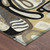 10' X 14' Gold And Brown Abstract Washable Indoor Outdoor Area Rug 10' X 14' Gold And Brown Abstract Washable Indoor Outdoor Area Rug