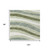 8' X 10' Sage And Green Striped Washable Indoor Outdoor Area Rug 8' X 10' Sage And Green Striped Washable Indoor Outdoor Area Rug